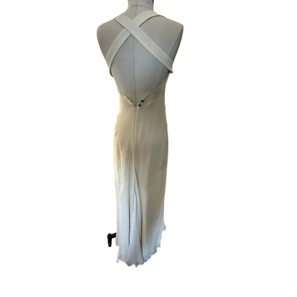 Temperley London Long Lara Beaded Silk Gown Size 4 - Picture 6 of 9